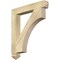 Ekena Millwork Westlake Arts & Crafts Rough Sawn Bracket, Douglas Fir, 4"W x 28"D x 32"H BKT04X28X32WTL03RDF - alternate 1